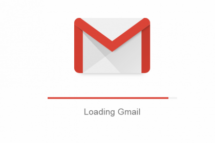 new gmail loading