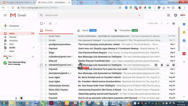 How to setup domain email on gmail
