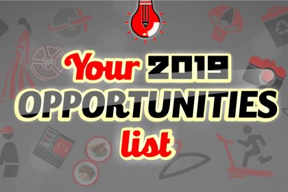 2019 opportunities list