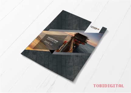 Brochure design, production for Bricks Maritime