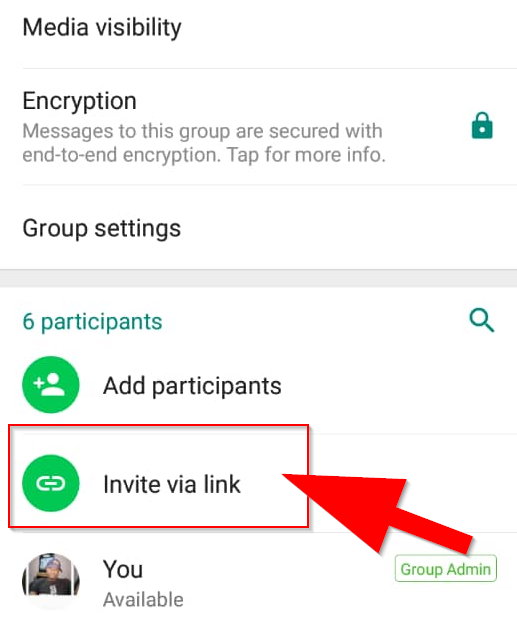 How to create personalised link to a whatsapp grp instead of my number