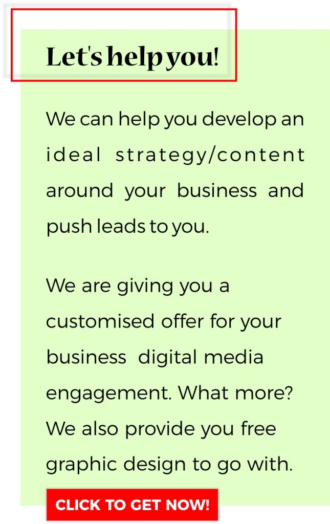 content marketing offer